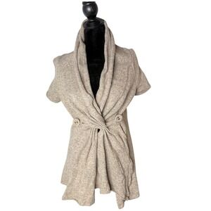 Anthropologie Ballerina Gentle Current Cardigan‎ Size S Cozy Knit Sweater